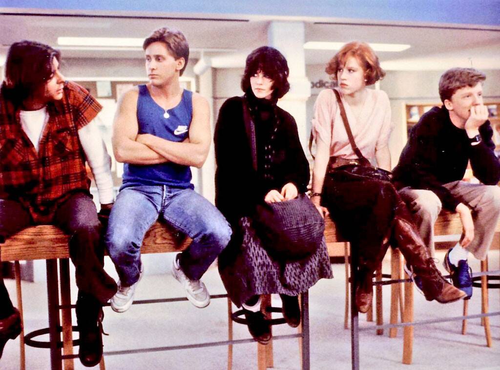 The Breakfast Club Turns 35: Take a Look at the Original Brat Pack Then ...